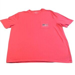 Vineyard Vines  Coral Short Sleeve Tee